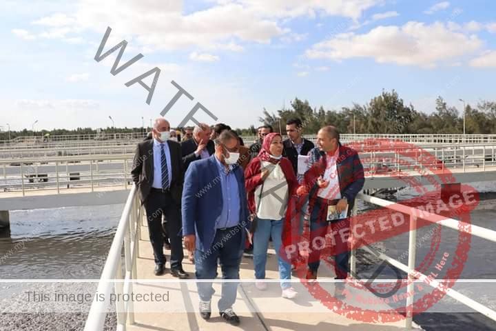 مسئولو "الإسكان" يتفقدون مشروعات تطوير منظومة الصرف الصحى بمدينة السادات