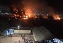 حريق بـ قطار «القاهرة الإسكندرية» فى القليوبية أمام مركز شرطة طوخ