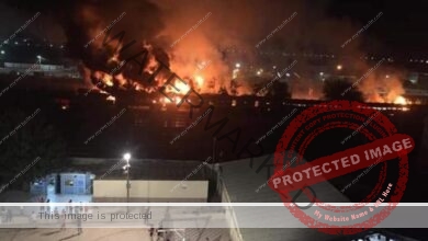 حريق بـ قطار «القاهرة الإسكندرية» فى القليوبية أمام مركز شرطة طوخ
