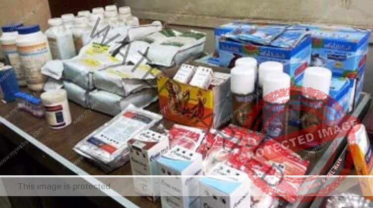 بيطري الشرقية : ضبط 969 عبوة دواء بيطري مخالف في حملات تفتيشية بالشرقية