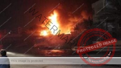 حريق بالاسكندرية: إصابة 8 أشخاص في"سوبر ماركت" شهير بالإسكندرية