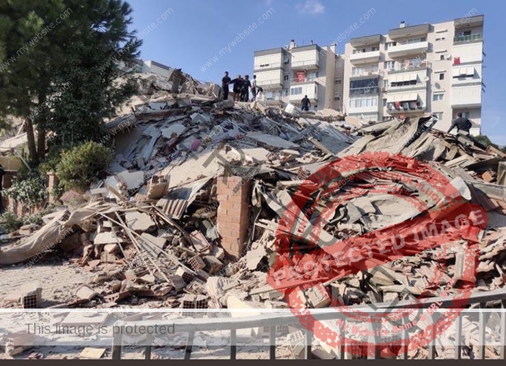 ارتفاع عدد ضحايا زلزال ولاية إزمير القوي بـ تركيا إلى 40 شخصًا