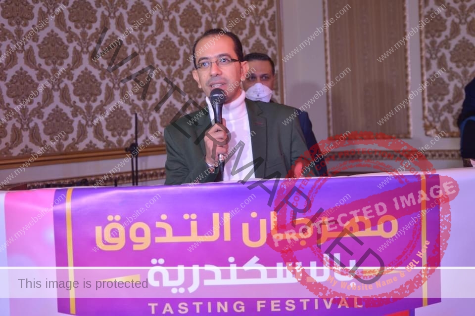 الصحفي الكبير أحمد الجمال ودوره الفعال في مهرجان التذوق بالأسكندرية