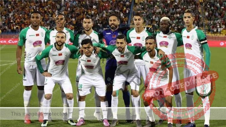 الرجاء المغربي: سلبية مسحة جميع لاعبي الفريق قبل مواجهة الزمالك