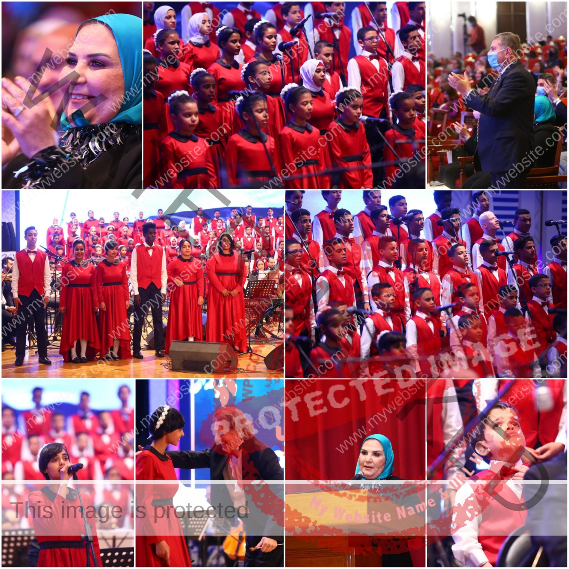  وزيرة التضامن الاجتماعي تشهد حفل جديد لكورال أطفال مصر بمسرح الجلاء