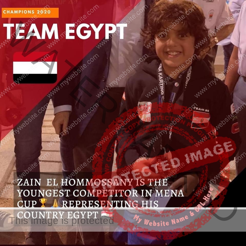 وزيرة الهجرة تهنئ الطفل المصري زين الحمصاني بفوزه ببطولة سباق السيارات بدبي 