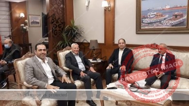 محافظ بورسعيد يستقبل اعضاء الهيئة البرلمانية لـ حزب مستقبل وطن