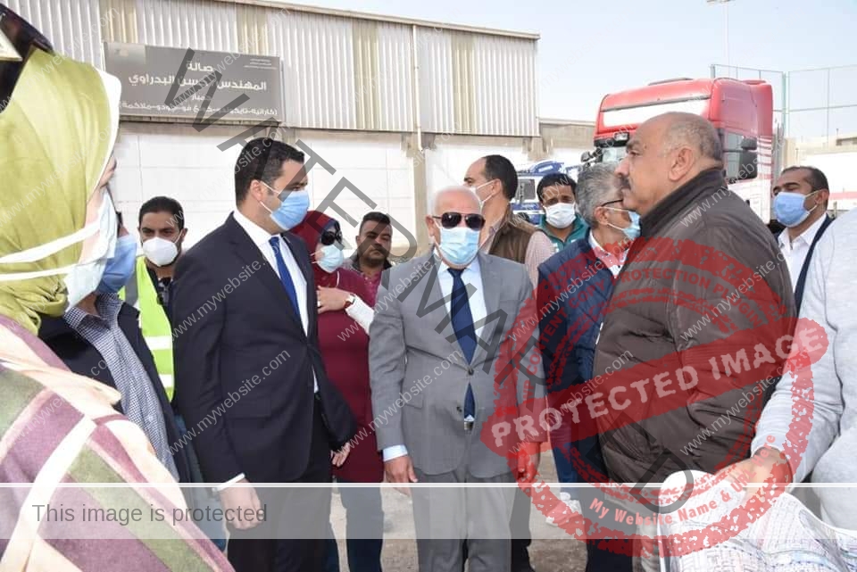 محافظ بورسعيد: الإستعدادا لبدء تشغيل الميناء البرى الجديد بالضواحى 