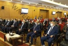 محافظ بورسعيد يستقبل وزير العدل بديوان عام المحافظة
