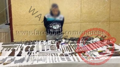 الداخلية: ضبط ورشتين لتصنيع الأسلحة النارية والإتجار فيها بسوهاج