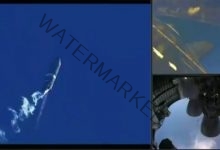 انفجار مركبة  "ستارشيب" الفضائية الأمريكية أثناء هبوطها بالفيديو