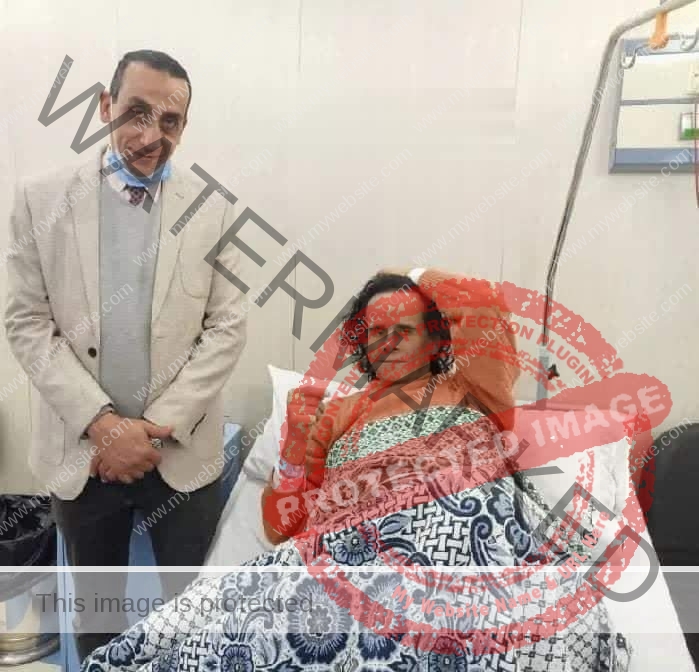 حالة على حميدة من داخل مستشفى معهد ناصر الأن