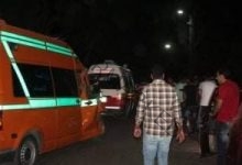 إصابة 5 أشخاص فى حادث سير على طريق الواسطى بنى سويف
