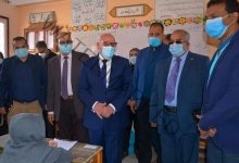 محافظ بورسعيد يتفقد سير امتحانات الصف الرابع الابتدائي