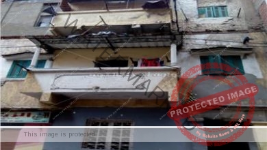 انهيار أجزاء من 3 عقارات وسط الإسكندرية بدون إصابات