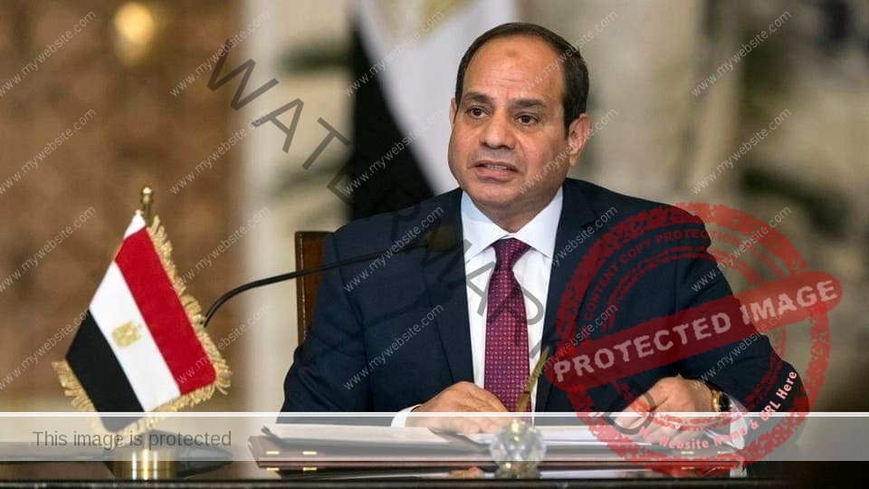 السيسي يهنئ محمد المنفي بـ منصب رئيس المجلس الرئاسي الليبي