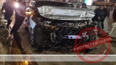 تحقيقات موسعة فى حادث تصادم الإعلامي عمرو أديب