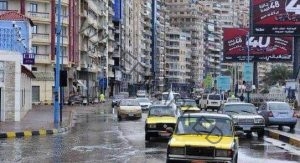 الطقس السيئ يضرب الإسكندرية لليوم الثاني على التوالي