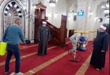 الأوقاف تواصل حملتها لنظافة وتعقيم المساجد التابعة لها