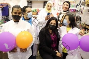 القباج تستعرض منتجات أبطال الأولمبياد الخاص المصري بـ ديارنا