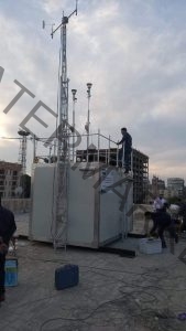 تركيب أول محطة رصد لحظية متكاملة لرصد ملوثات الهواء بـ بورسعيد