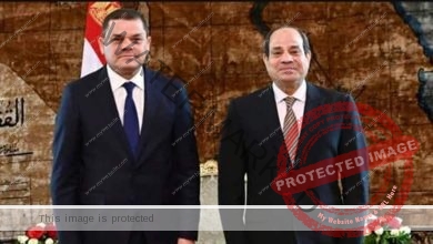 السيسي يهنئ الدبيبة لحصول حكومته على ثقة مجلس النواب الليبي