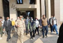 ياسمين فؤاد تتفقد مبنى الوزارة الجديد بالعاصمة الإدارية