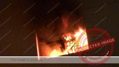 عاجل … حريق هائل يلتهم شقة عروسين بمدينة إهناسيا غرب بنى سويف