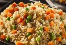 الأرز بالخضار ... مقدم من الشيف : إيمان محمود