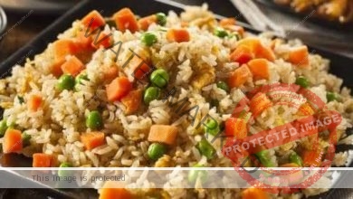 الأرز بالخضار ... مقدم من الشيف : إيمان محمود