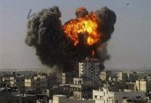 إرتفاع ضحايا القصف الإسرائيلي علي غزة لـ 122 شهيداً و900 جريحاً