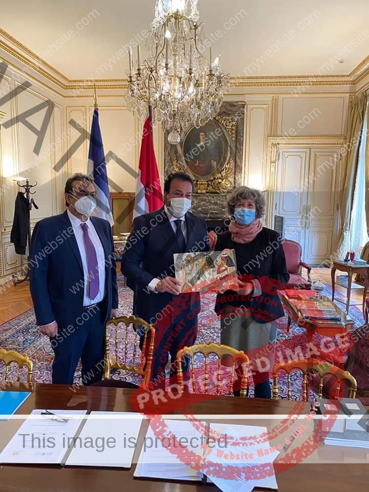 فاعليات زيارة وزير التعليم العالي لباريس وتوقيع اتفاقية للتعاون