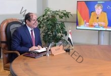 ميركل : ألمانيا تعتز بروابط الصداقة التي تجمعها مع مصر