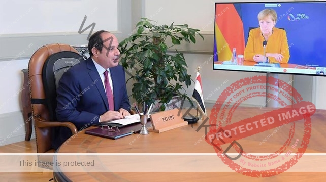 ميركل : ألمانيا تعتز بروابط الصداقة التي تجمعها مع مصر