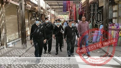 تحرير 168 محضرا فى حملات لشرطة المرافق بـ شوارع الأقصر