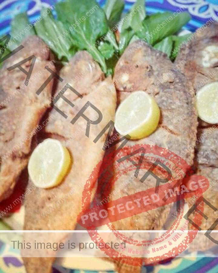السمك المقلي ... مقدم من الشيف : هدى نور الدين