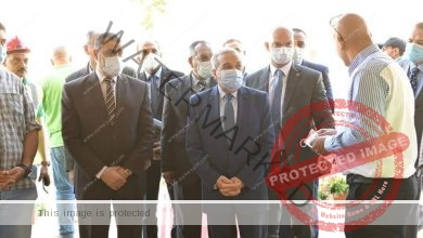 "وزير للإنتاج الحربي" يتفقد مبنى الوزارة في العاصمة الإدارية الجديدة