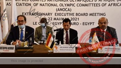 صبحي يشهد الجلسة الافتتاحية للمكتب التنفيذي لاتحاد اللجان الأوليمبية