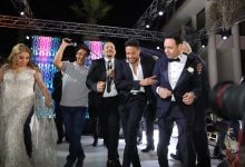 حفل زفاف إبن مصطفى قمر ونجوم الغناء يشاركونه الحفل