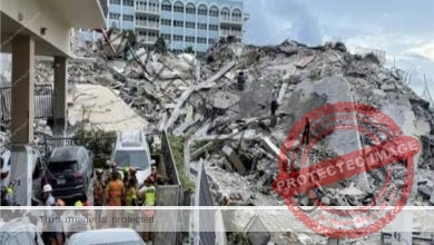 تزايد ارتفاع حصيلة ضحايا انهيار مبنى ميامي إلى 12 قتيلاً بـ الولايات المتحدة