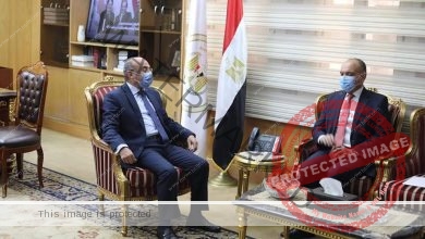 وزير العدل يستقبل سفير المملكة الأردنية الهاشمية بالقاهرة