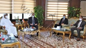محمد منار يبحث سبل التعاون والعلاقات الثنائية بين مصر والإمارات