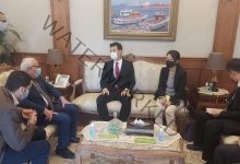 محافظ بورسعيد يستقبل سفير جمهورية كوريا لدى مصر