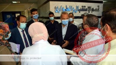 الهجان يتفقد سير العمل بمستشفى طوخ المركزي وبنها التعليمي
