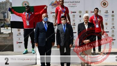 صبحي يكرم الفائزين لمنافسات تارجت سبرنت ضمن البطولة العربية للرماية