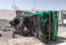 حادث مروع على الطريق الأوسطي وأنباء عن حدوث وفيات