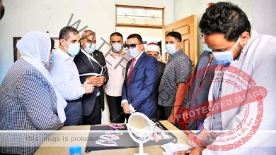 محافظ الغربية يشهد انطلاق مبادرة "عنيك في عنينا" لمكافحة مسببات العمى ببلاي مركز السنطة 