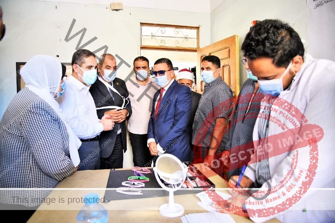 محافظ الغربية يشهد انطلاق مبادرة "عنيك في عنينا" لمكافحة مسببات العمى ببلاي مركز السنطة 