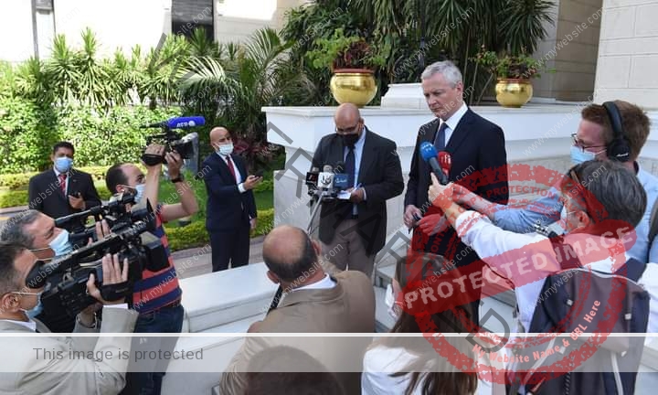 "لومير" يؤكد حرص واهتمام الحكومة الفرنسية بالتعاون مع القاهرة