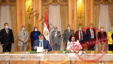 توقيع بروتوكول تعاون بين " الإنتاج الحربى " و " المجلس القومى للمرآة "